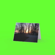 Stunning Sunrise Notecard