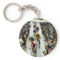 Stunning Vintage Cylcing Gift Key Chains