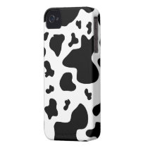 Stunning White/Black Cow Print - iPhone 4/4s Case Case-mate Iphone 4 Case