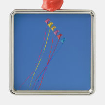 Stunt Kite Flying in the Sky Ornament