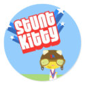 Stunt Kitty stickers by ultrakawaii Stunt Kitty stickers