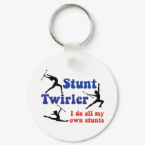 Stunt Twirler keychains