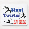 Stunt Twirler mousepads