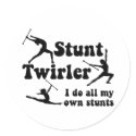 Stunt Twirler stickers