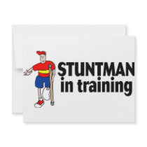 Stuntman In Training 2 invitations
