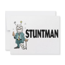 Stuntman Personalized Invite