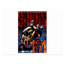 Stunts 101 Biil D. & Destiny Post Card