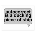 Stupid Autocorrect Sucks Post Card