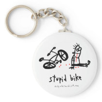 Stupid Bike Keychains