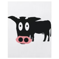 stupid cow icon personalized flyer