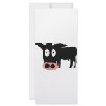 stupid cow icon custom rack card