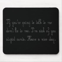stupid cunts mousepad by edagger stupid cunts mousepad