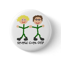 Stupid Cute OTP S/D buttons by splashikins Stupid Cute OTP S/D buttons