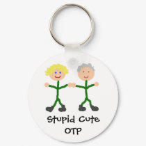 Stupid Cute OTP Sam/Jack keychain
