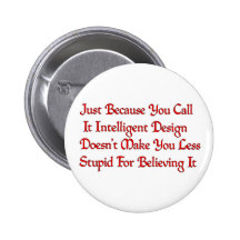 Stupid Design) Pinback Button