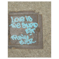 STUPID  LOVE flyers