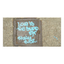 STUPID  LOVE PICTURE CARD