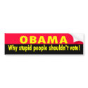 stupid people bumper stickers by barack_is_hype stupid people bumper stickers
