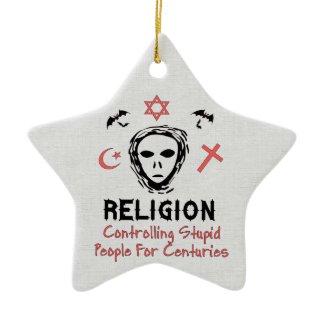 Stupid People Control ornament