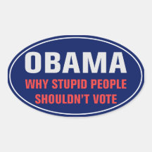 Stupid People Sticker