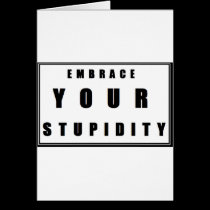 Stupidity cards