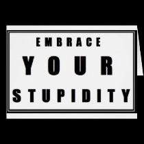 Stupidity cards