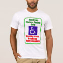 Stupidity is not a handicap t-shirts by burntright Stupidity is not a handicap t-shirts