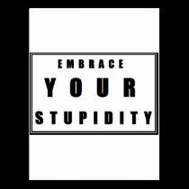 Stupidity postcards