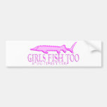 STURGEON GIRL BUMPER STICKER
