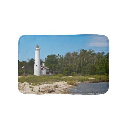 Sturgeon Point Lighthouse Bath Mats