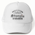 STURGIS 2008 Hat - white ball cap