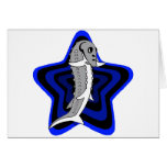 Sturgy-Star-BoyBLue Greeting Card