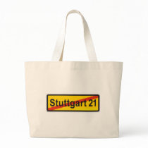 Stuttgart 21 tote bag