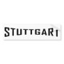 stuttgart deutschland icon bumper stickers