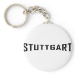 stuttgart deutschland icon keychain
