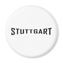 stuttgart deutschland icon fridge magnets