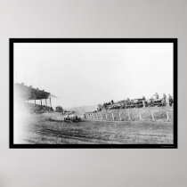 Stutz Auto Racing at Benning 1916 Print