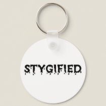 STYGIFIED BLACK Keychain