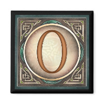 Style A, "0" - Celtic Number Magnets