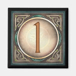 Style A, "1" - Celtic Number Magnets