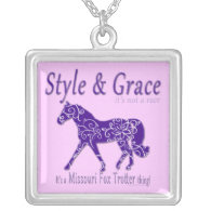 Style and Grace Missouri Fox Trotter Thing Pendants