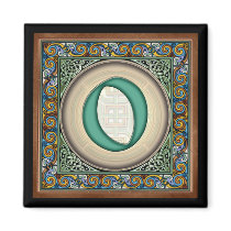 Style B, "0" - Celtic Number Magnets