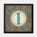 Style B, "1" - Celtic Number Magnets
