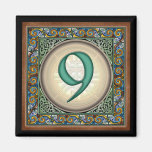 Style B, "9" - Celtic Number Magnets