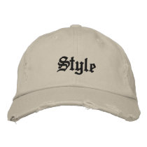 Style embroidered hats by Admurray Style embroidered hats