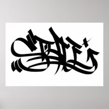 style graf v2 blk poster