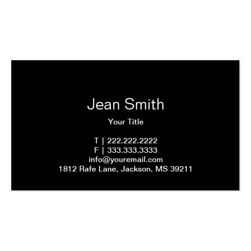 Style Wood Texture Interior Design Business Card (back side)