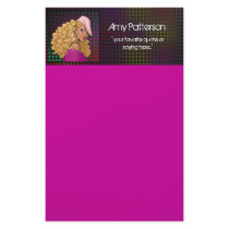 Stylin' City Girl :: Personal Custom Stationery by mrssocolov2 Stylin' City Girl :: Personal Custom Stationery