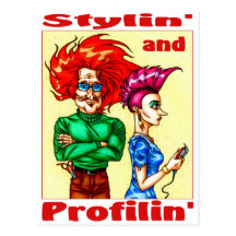 Stylin' & Profilin' Post Cards