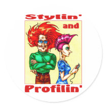 Stylin' & Profilin' stickers